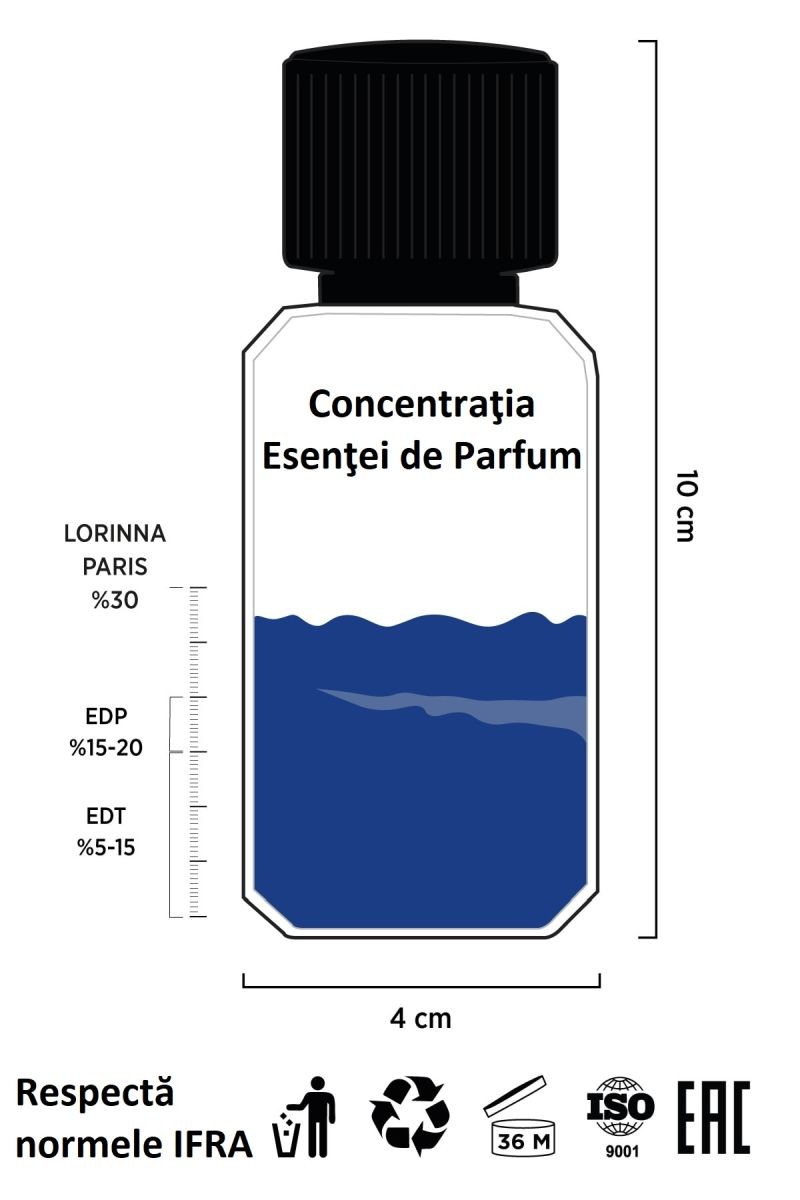 Lorinna Aqua Blue, 50 ml, apa de parfum, de barbat