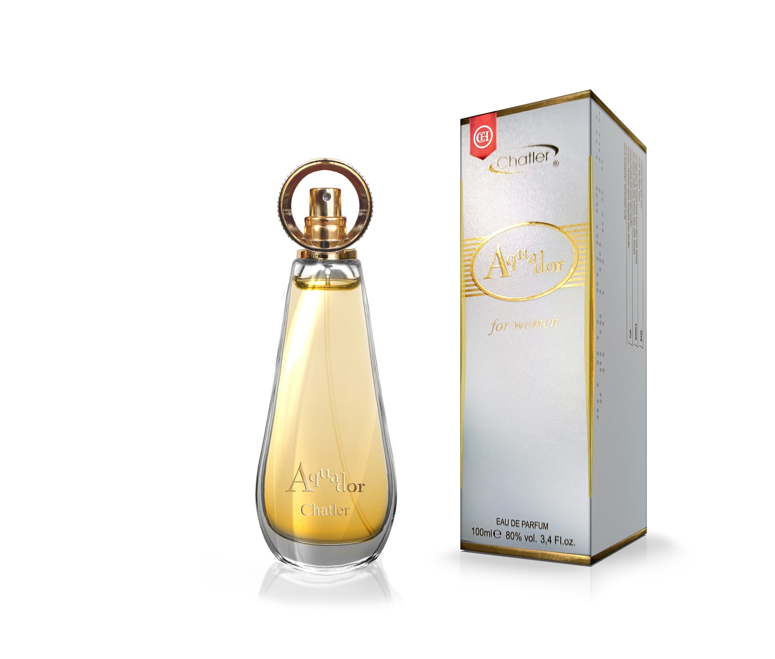 Apa de parfum Chatler Aquador Woman 100 ml
